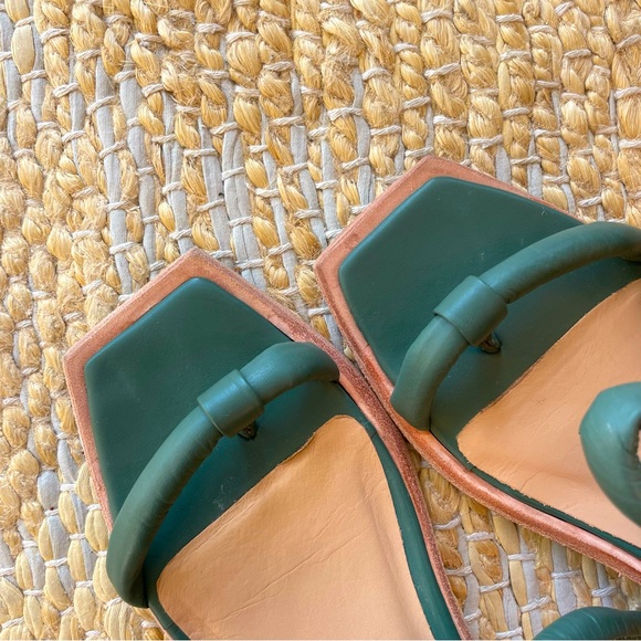 Anthropologie Wal & Pai Eureka Sandal in Green Size 37 - Picture 3 of 13